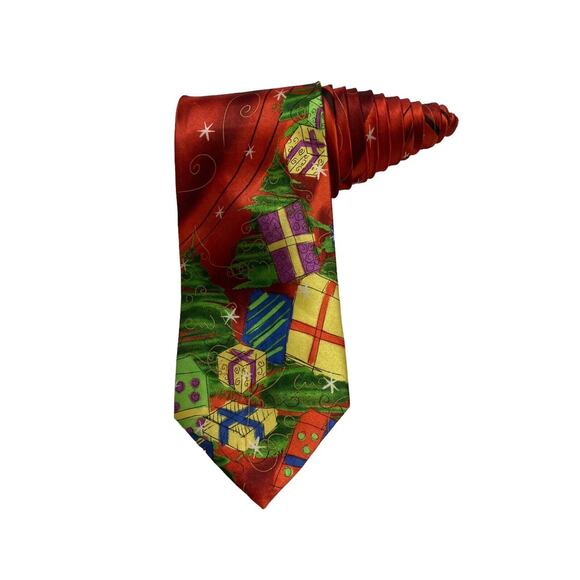 J Garcia Creme De Methe Hangover Collection Fifty Six Necktie Christmas Novelty - Picture 1 of 7